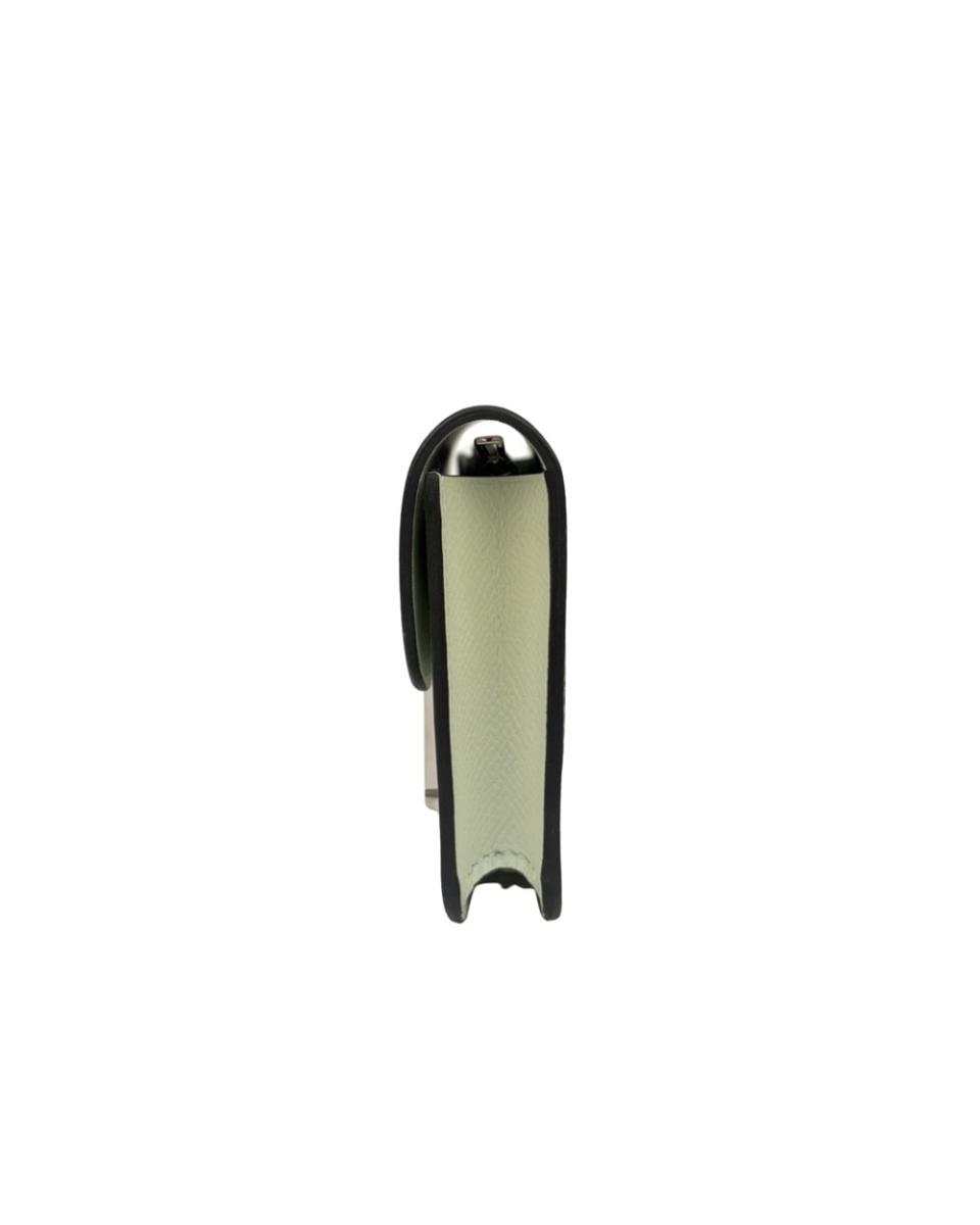 BAUCHTASCHEN - HERMES CONSTANCE SLIM WALLET VERT FIZZ
