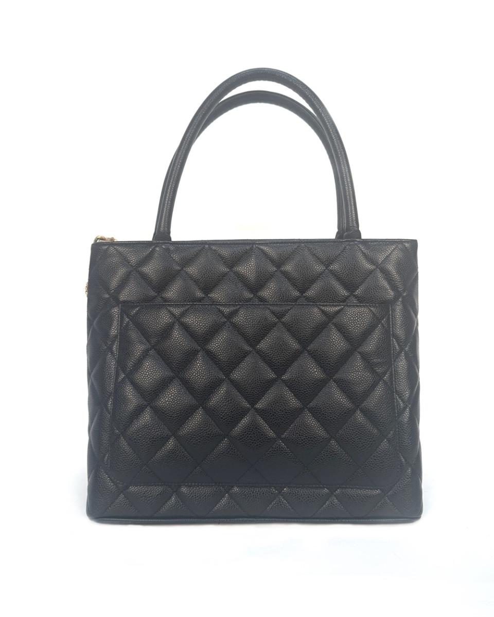 TOTE BAGS - CHANEL RE-RELEASE MEDALLION BLACK