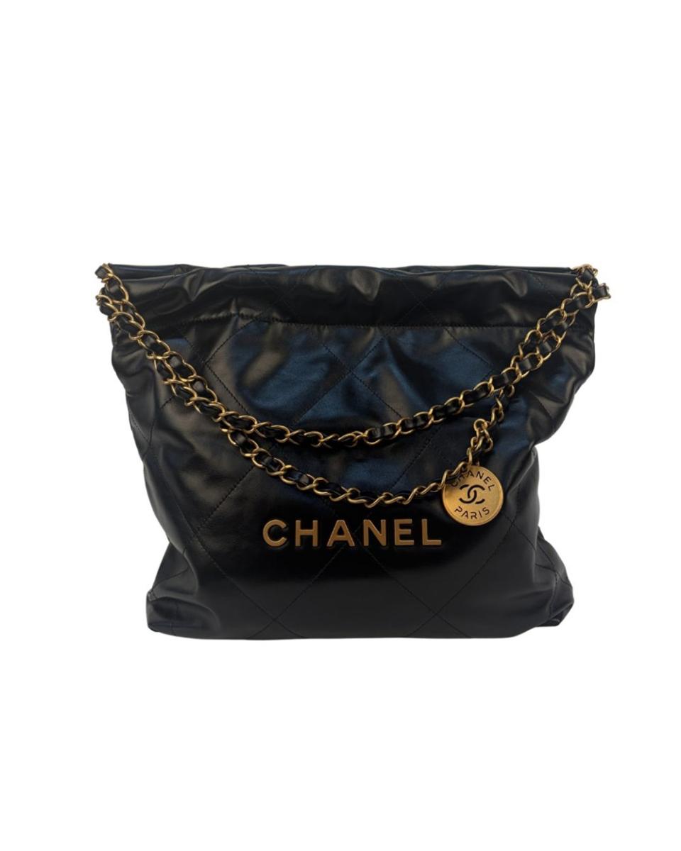 UMHÄNGE- & SCHULTERTASCHEN - CHANEL 22 SCHWARZ