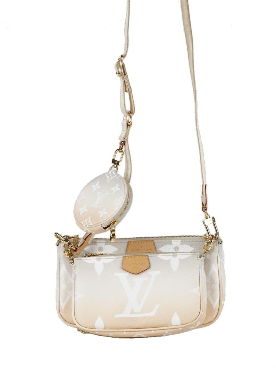 UMHÄNGETASCHE - LOUIS VUITTON POCHETTE FARBVERLAUF PASSTELL MONOGRAM