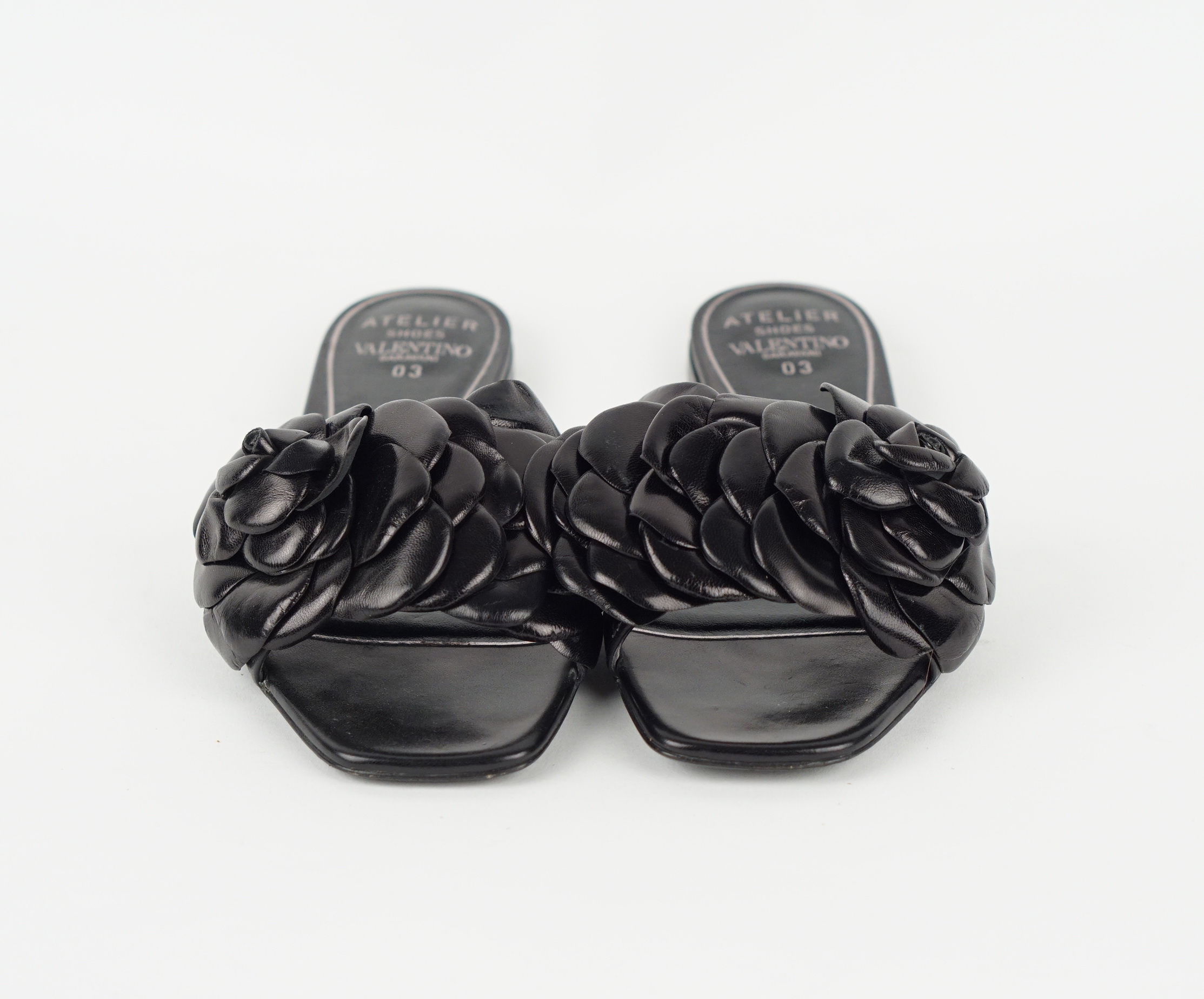SANDALEN - FLACH SCHWARZ
