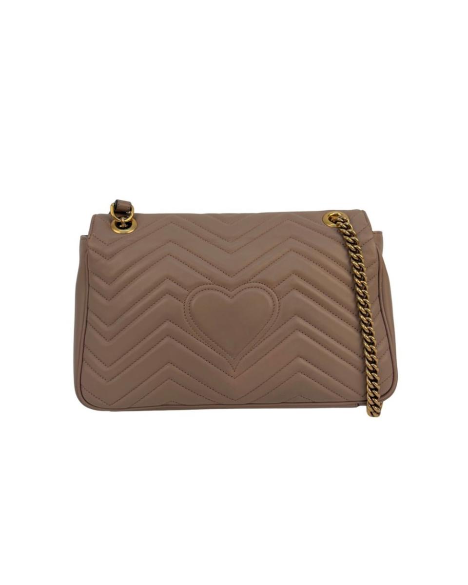 UMHÄNGE- & SCHULTERTASCHEN - GUCCI GG MARMONT BEIGE