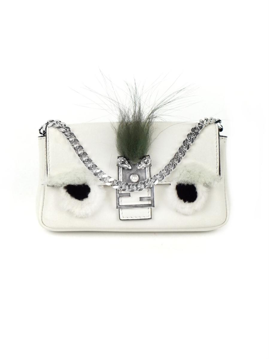 UMHÄNGETASCHE - FENDI MICRO MONSTER BAGUETTE
