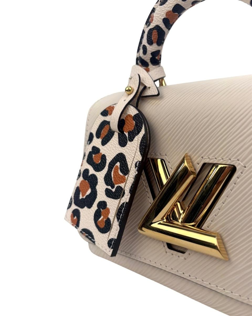 UMHÄNGE-  & SCHULTERTASCHEN - LOUIS VUITTON TWIST WILD AT HEART LEOPARD TOP HANDLE