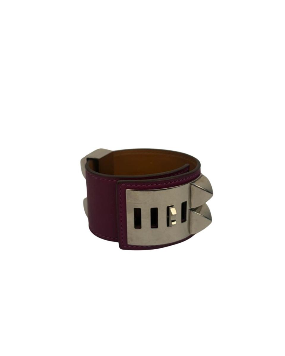 ARMSCHMUCK - HERMES COLLIER DE CHIEN LILA