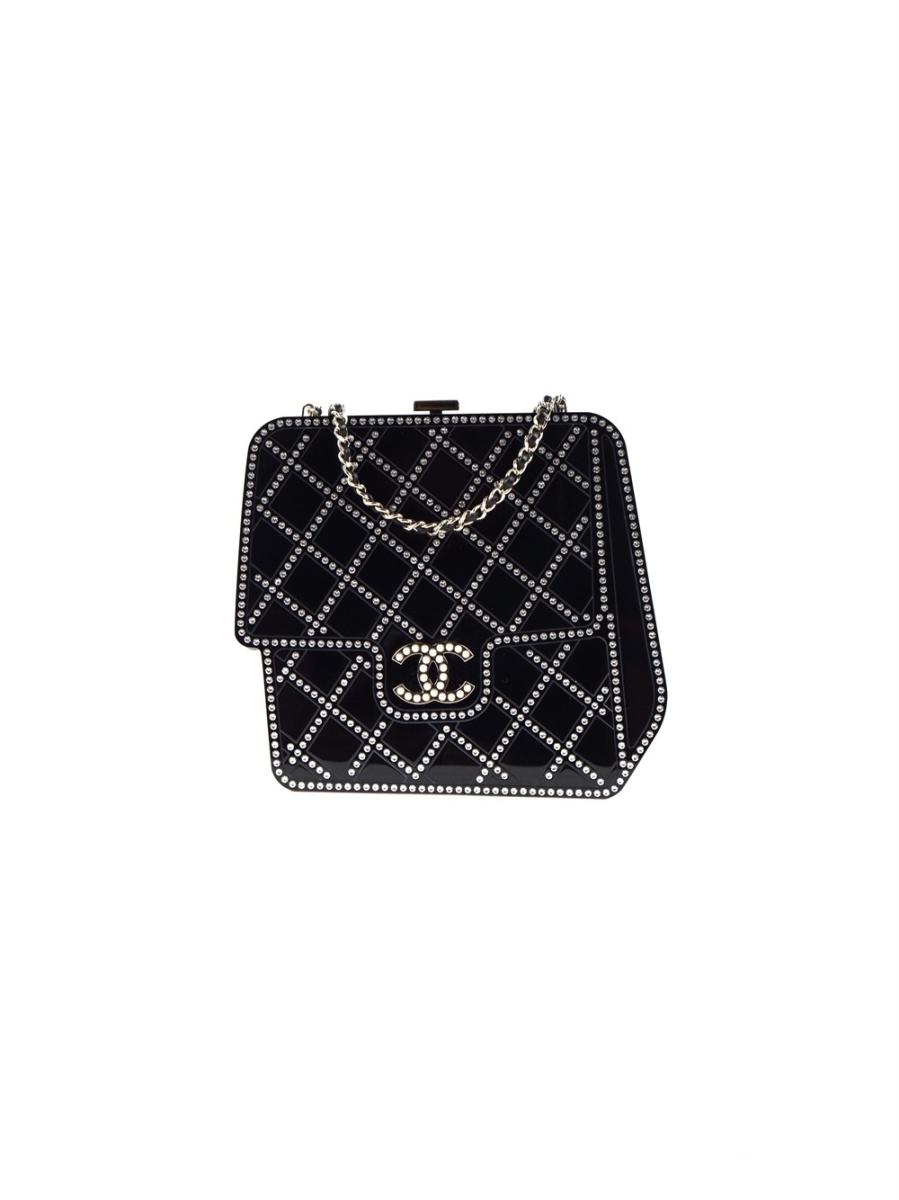 CLUTCH - CHANEL PEARL QUILTED EVENING BAG