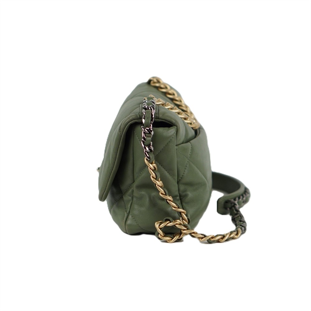 UMHÄNGETASCHE - CHANEL 19 GRÜN