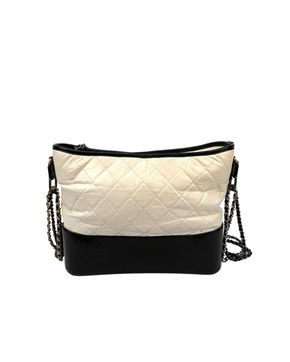 UMHÄNGE- & SCHULTERTASCHEN - CHANEL GABRIELLE HOBO BAG SCHWARZ WEISS