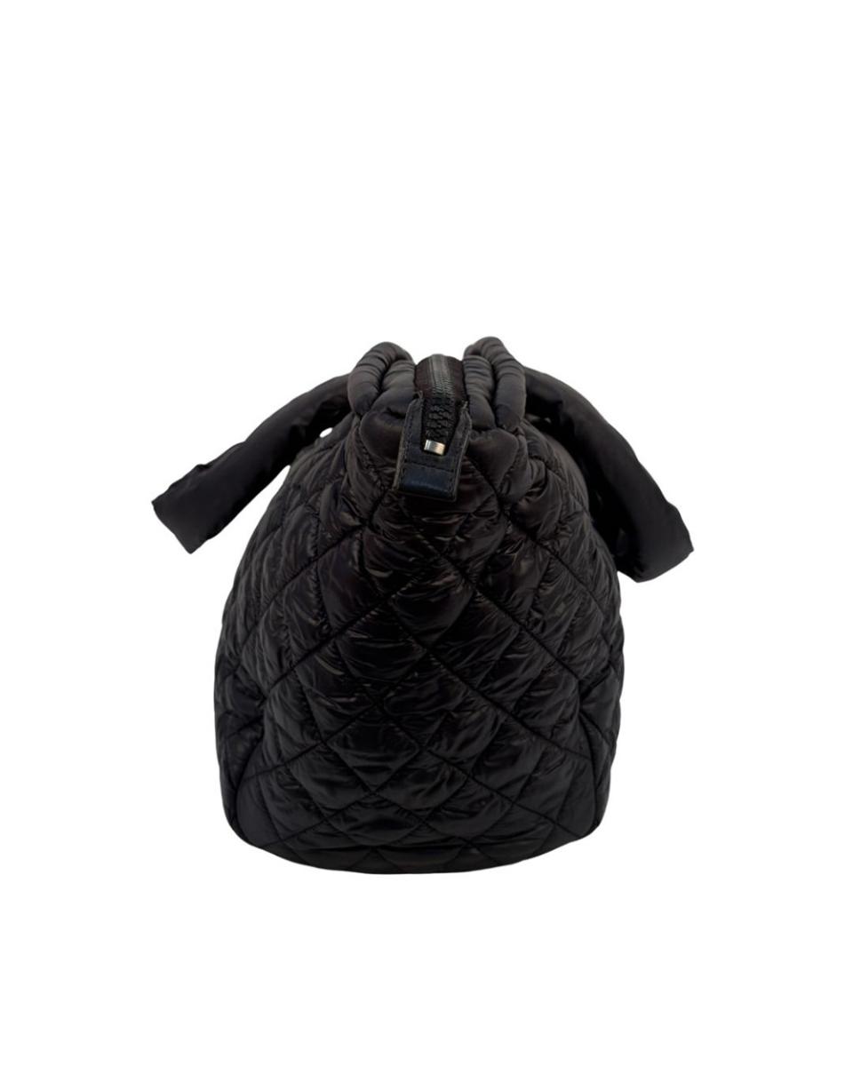 TOTE BAGS - CHANEL COCO COCOON NYLON BLACK