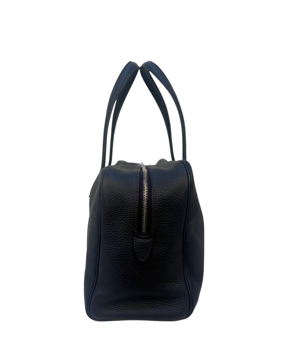 HANDTASCHEN - HERMES VICTORIA 35 BLEU NUIT