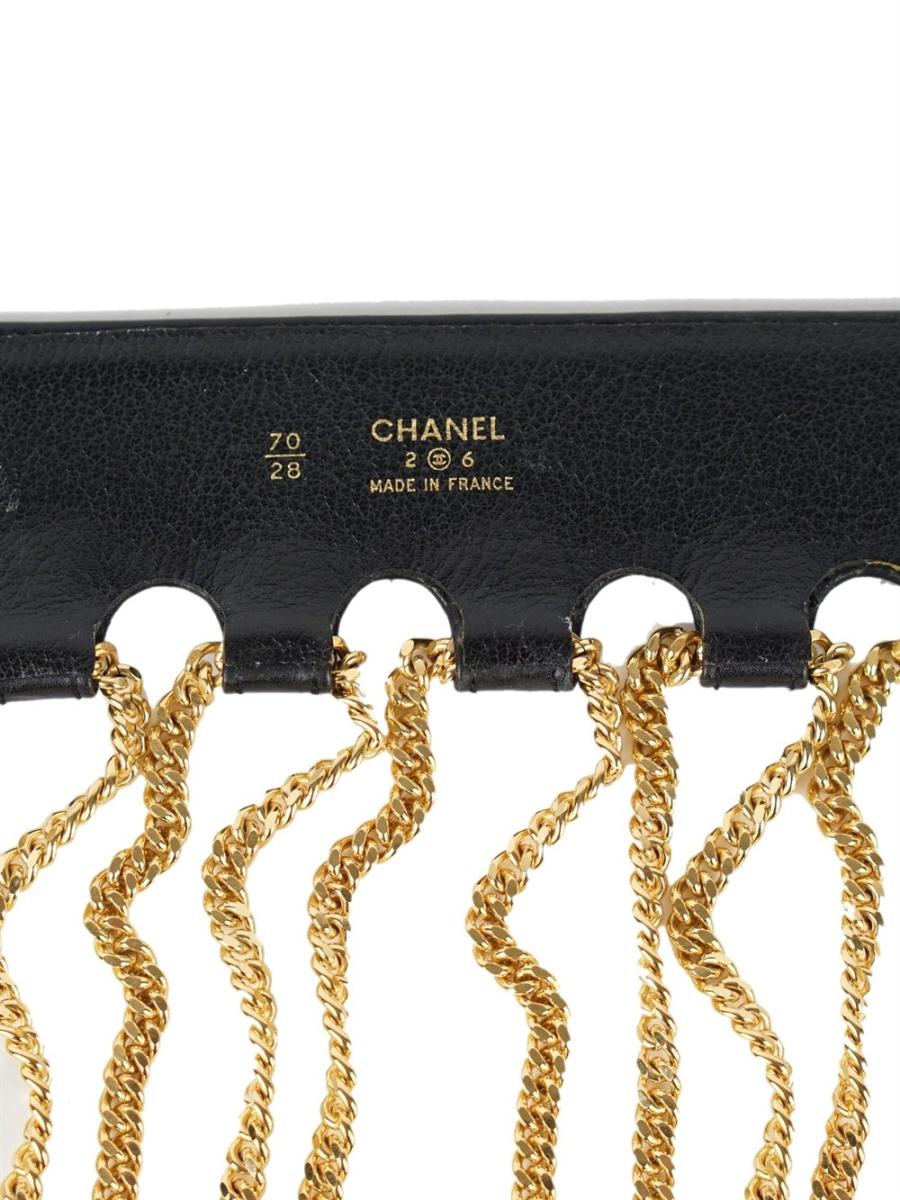 GÜRTEL - CHANEL VINTAGE 1991 KETTENGLIED MIT SCHNALLE 70/28