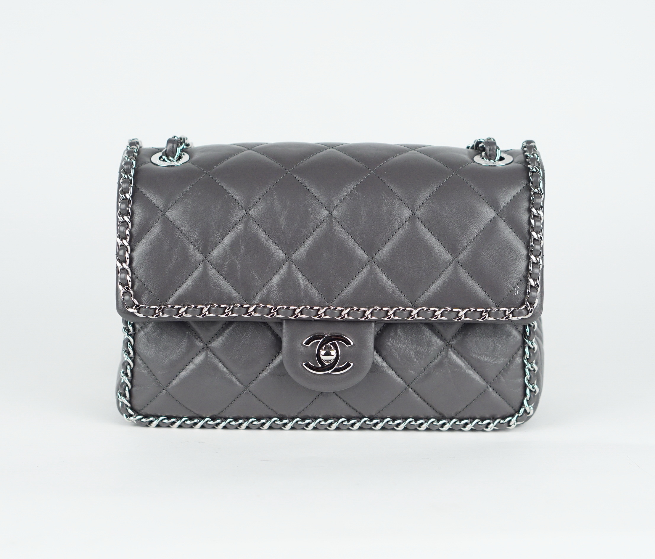 SCHULTERTASCHE - CLASSIC CHAIN AROUND FLAP