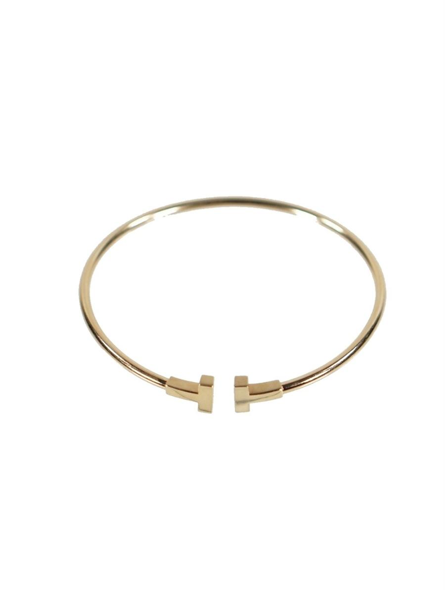 ARMBAND - TIFFANY & CO. T-WIDE WIRE ROSEGOLD 18 KARAT Ø 5,8cm