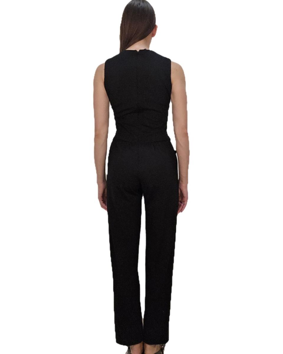 KOSTÜME - CHANEL BOUTIQUE SLEEVELESS JUMPSUIT SCHWARZ