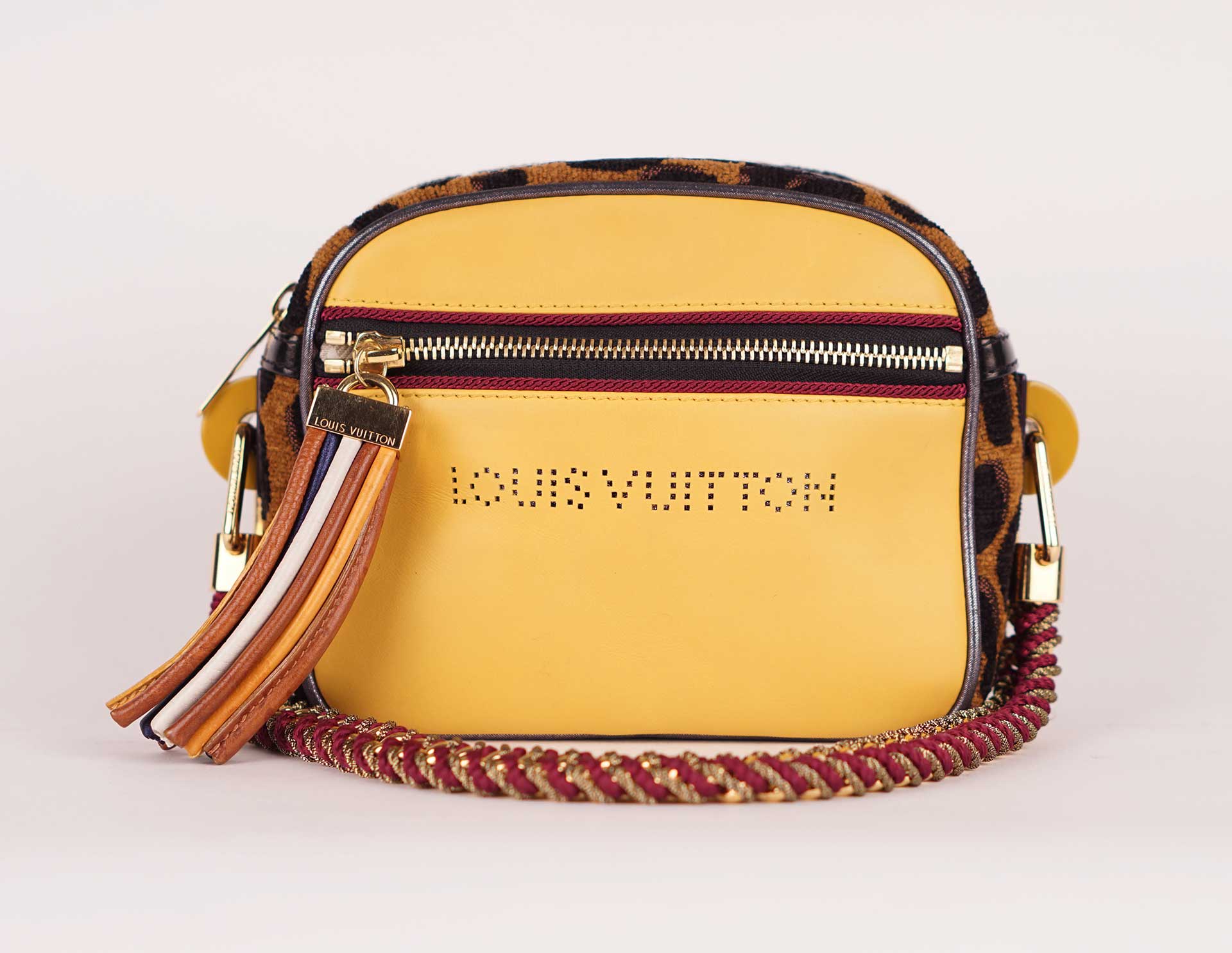 UMHÄNGETASCHE - LOUIS VUITTON FLIGHT SAVANE GELB