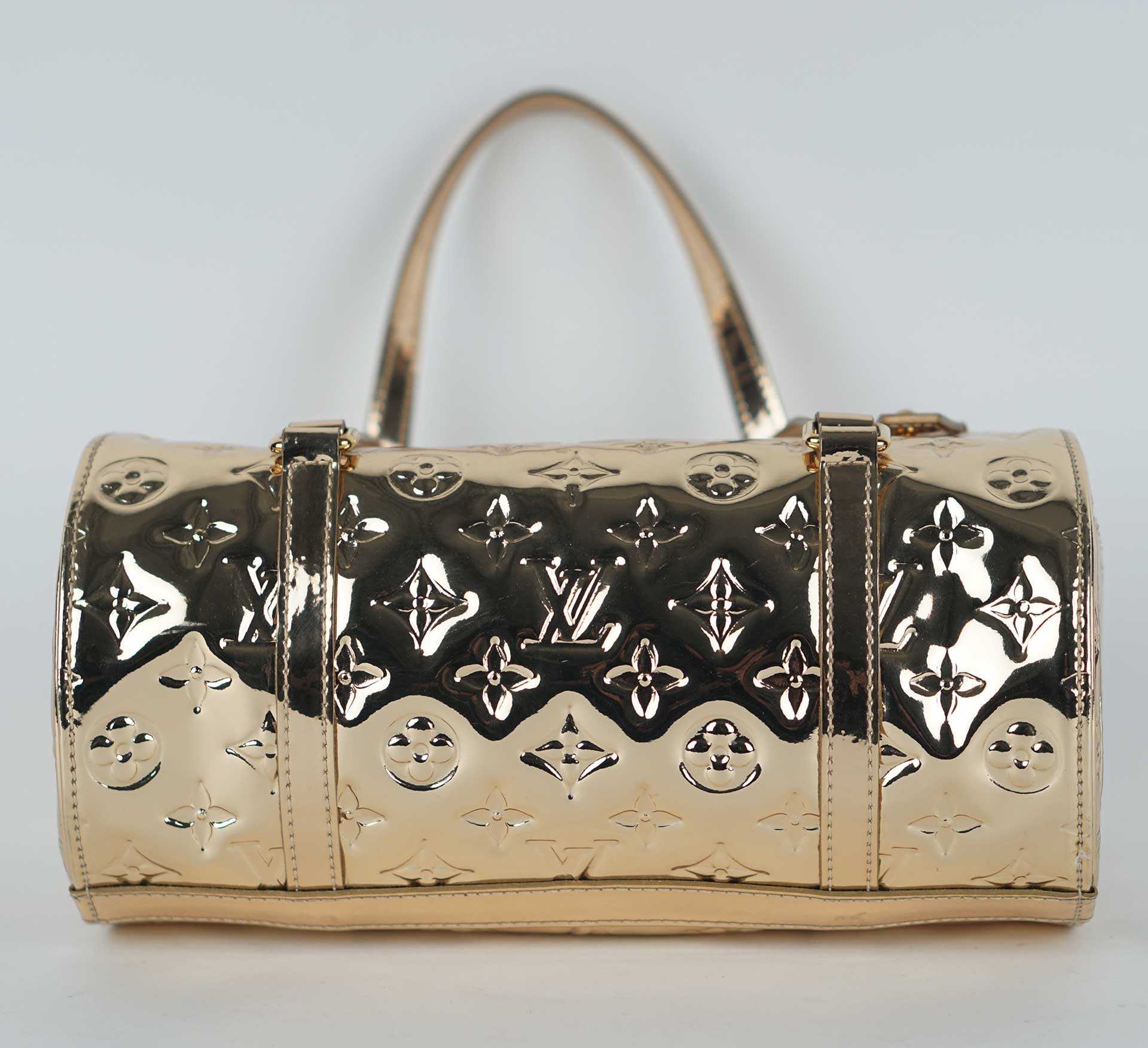Louis Vuitton Gold Monogram Miroir Papillon Bag
