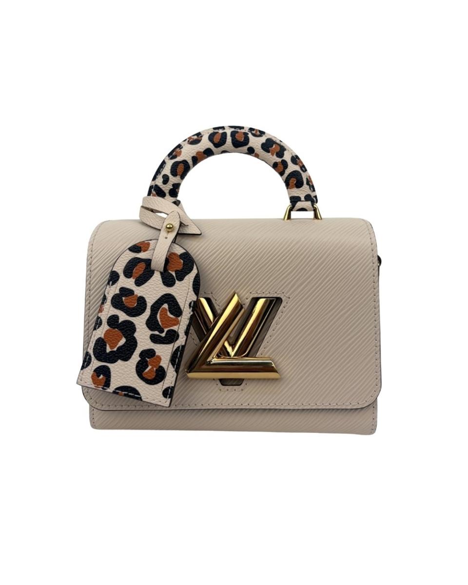 UMHÄNGE-  & SCHULTERTASCHEN - LOUIS VUITTON TWIST WILD AT HEART LEOPARD TOP HANDLE