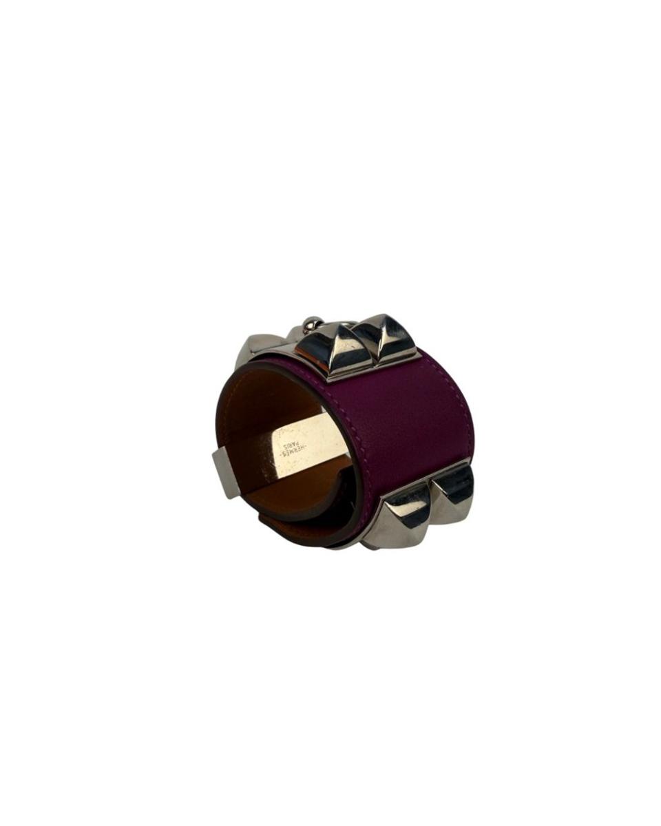 ARMSCHMUCK - HERMES COLLIER DE CHIEN LILA