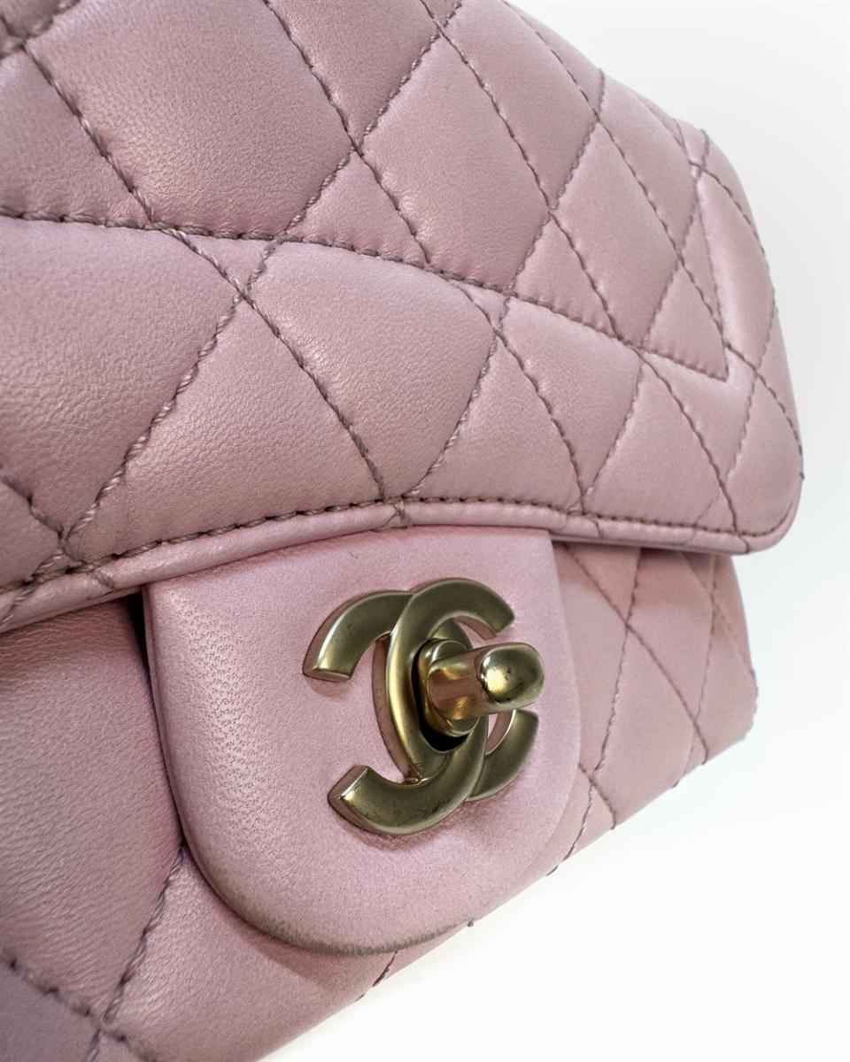 CROSSBODY & SHOULDERBAGS - CHANEL MINI MADEMOISELLE CHIC FLAP PINK