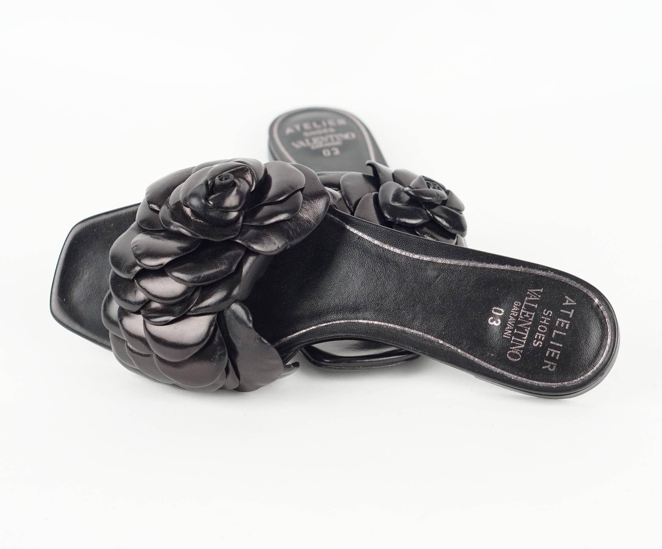 SANDALEN - FLACH SCHWARZ