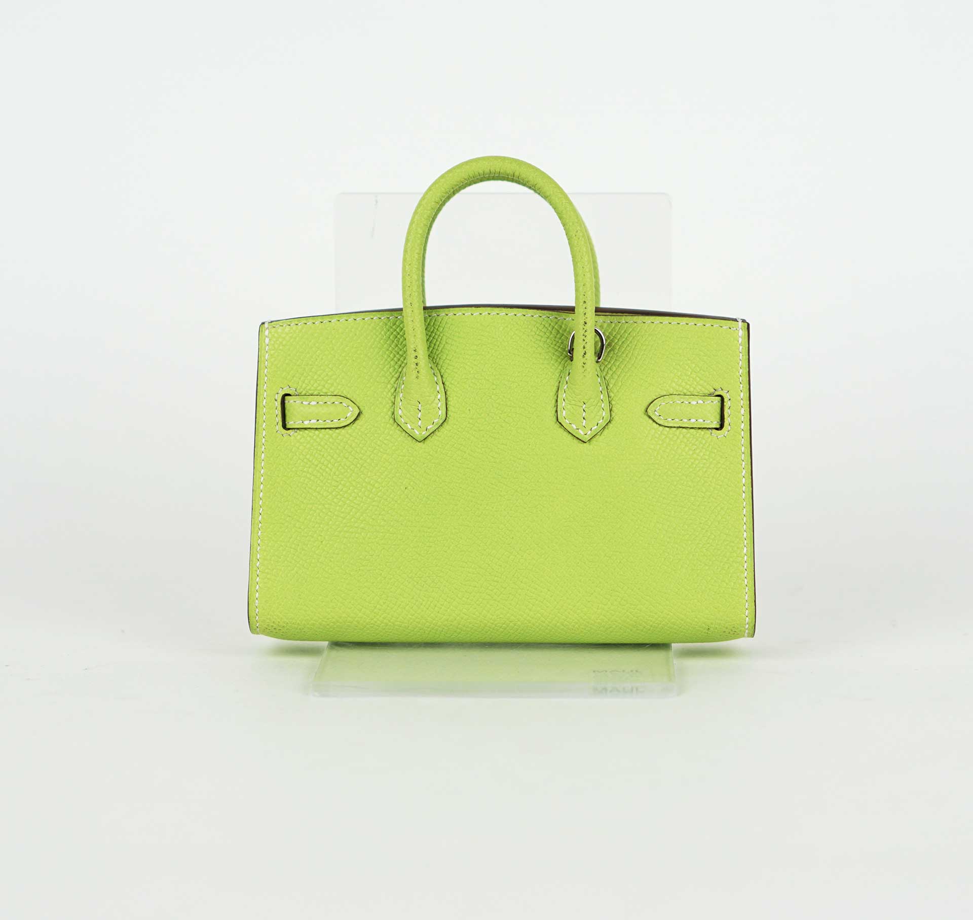 HENKELTASCHE - HERMÈS BIRKIN 15 MICRO KIWI