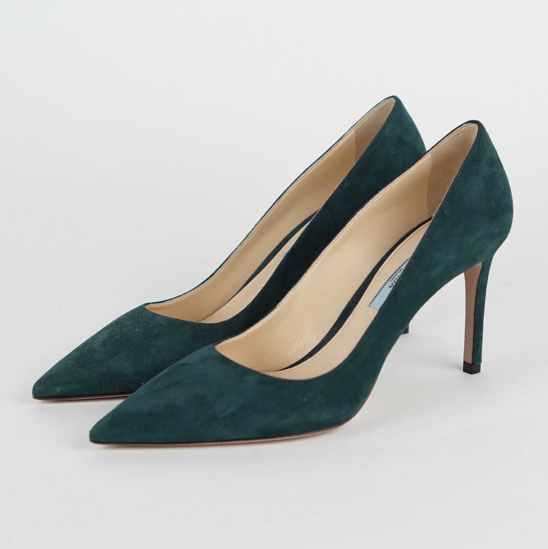Suede Leather Pumps 
