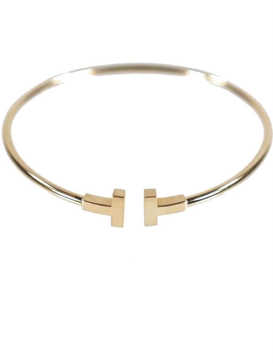 ARMBAND - TIFFANY & CO. T-WIDE WIRE ROSEGOLD 18 KARAT Ø 5,8cm