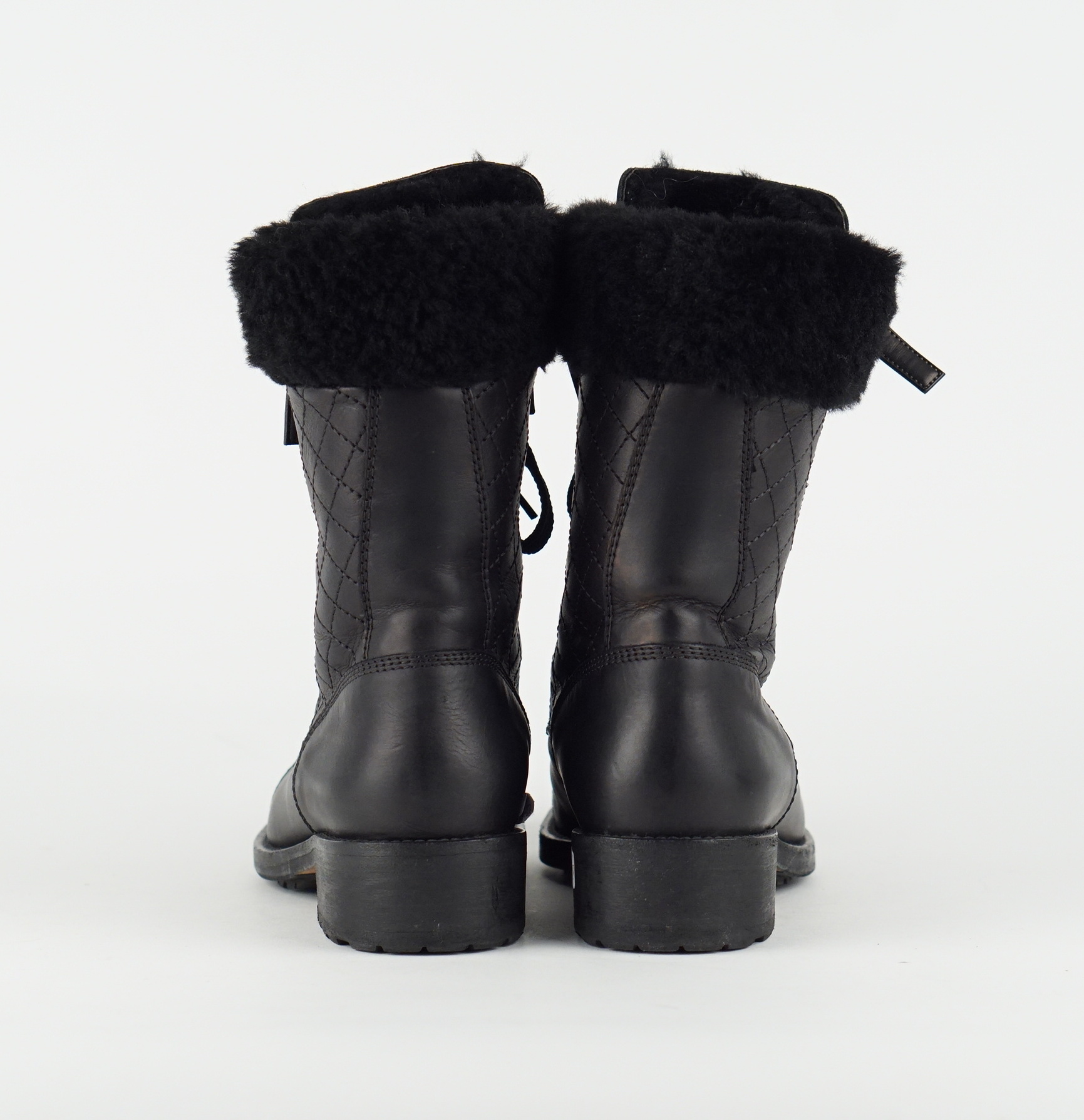 STIEFEL - CHANEL COMBAT SCHWARZ