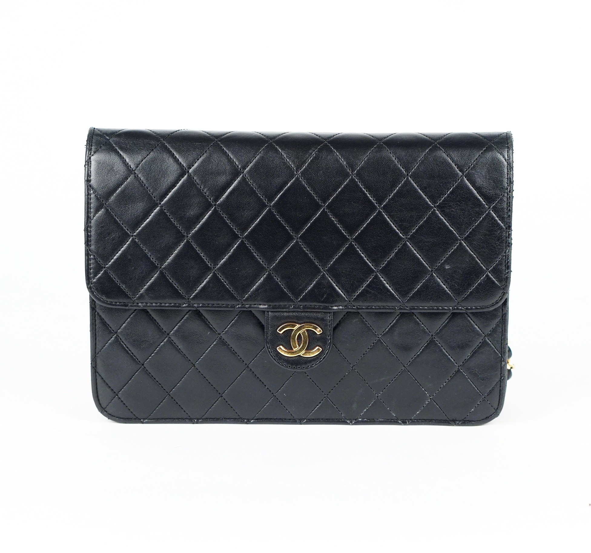 Chanel Chain Single Flap Quilted Bag 