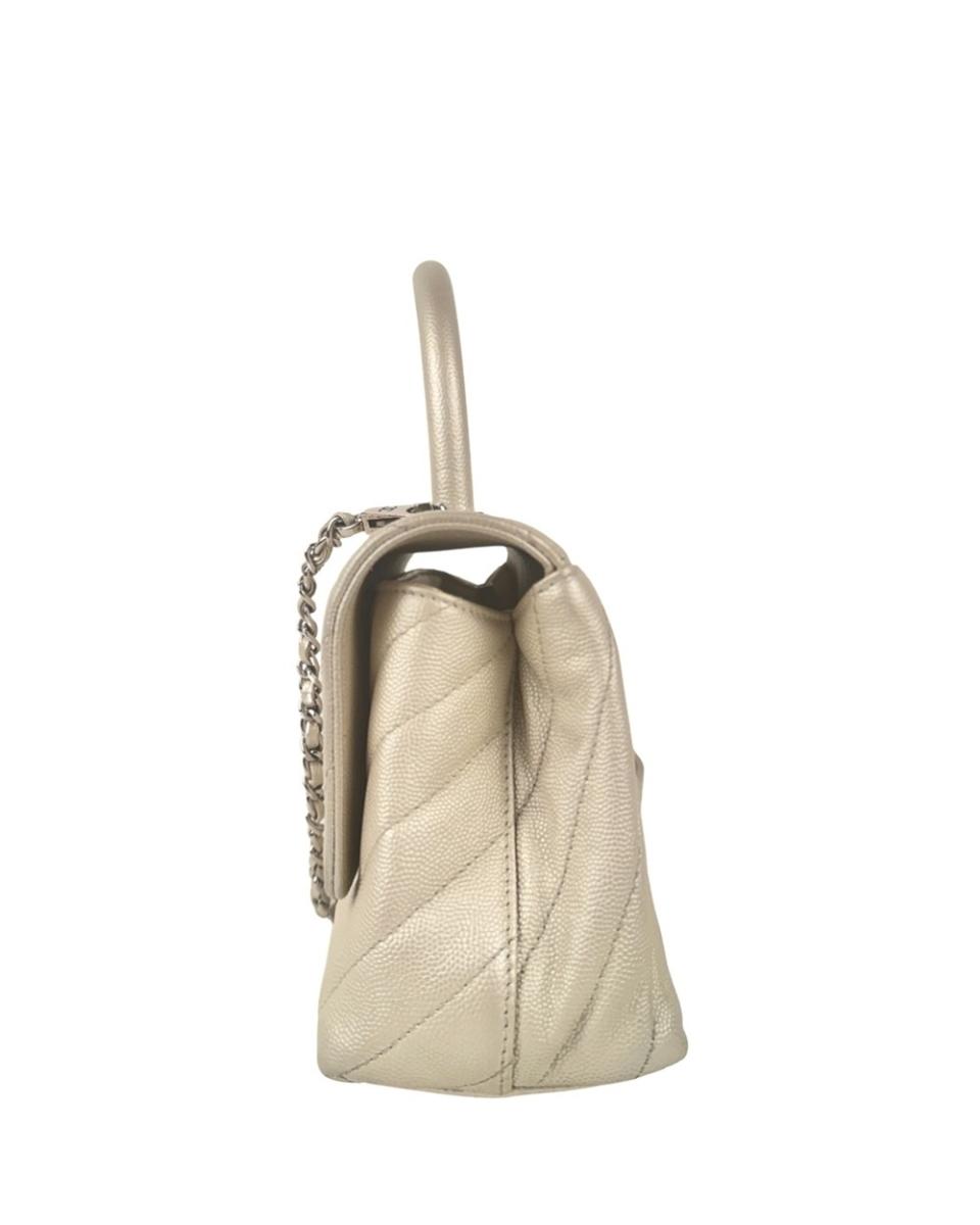 CROSSBODY- & SHOULDERBAGS - CHANEL COCO HANDLE BEIGE