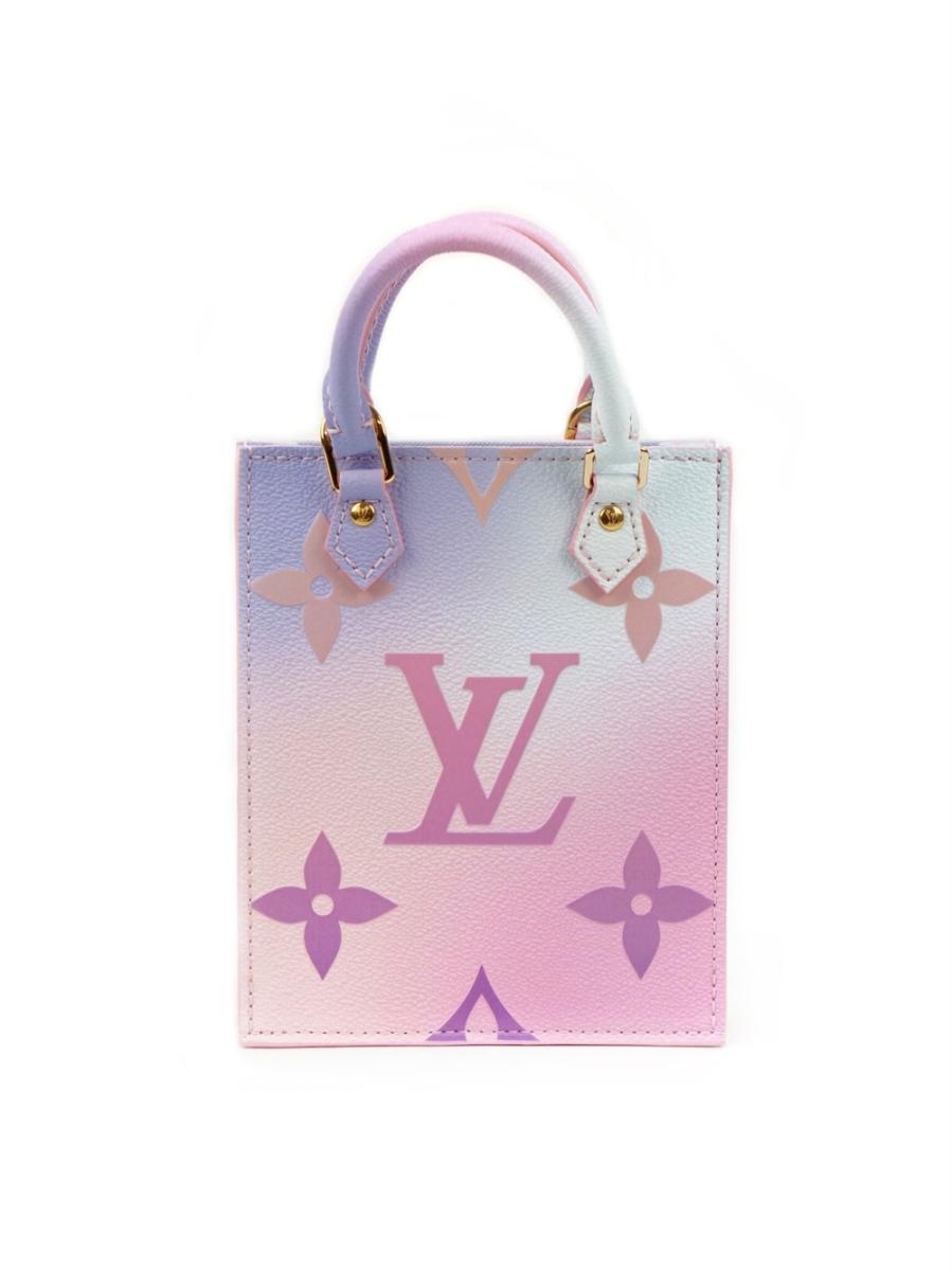 UMHÄNGETASCHE - LOUIS VUITTON PETIT SAC PLAT SPRING IN THE CITY