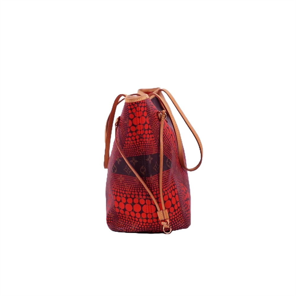 SHOPPER - LOUIS VUITTON YAYOI KUSAMA NEVERFULL MM MONOGRAM CANVAS