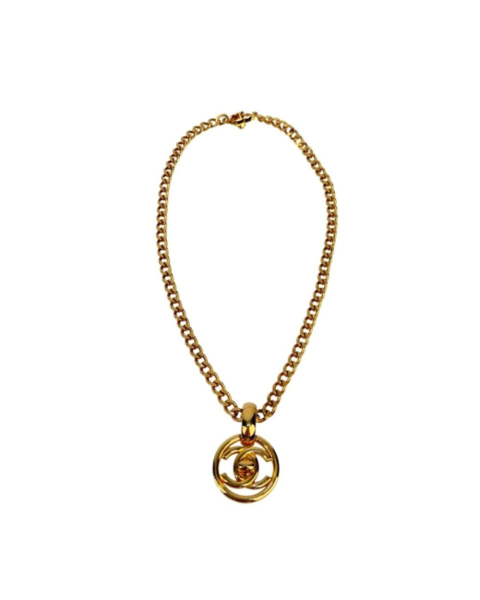 HALSKETTEN - CHANEL VINTAGE CC TURNLOCK
