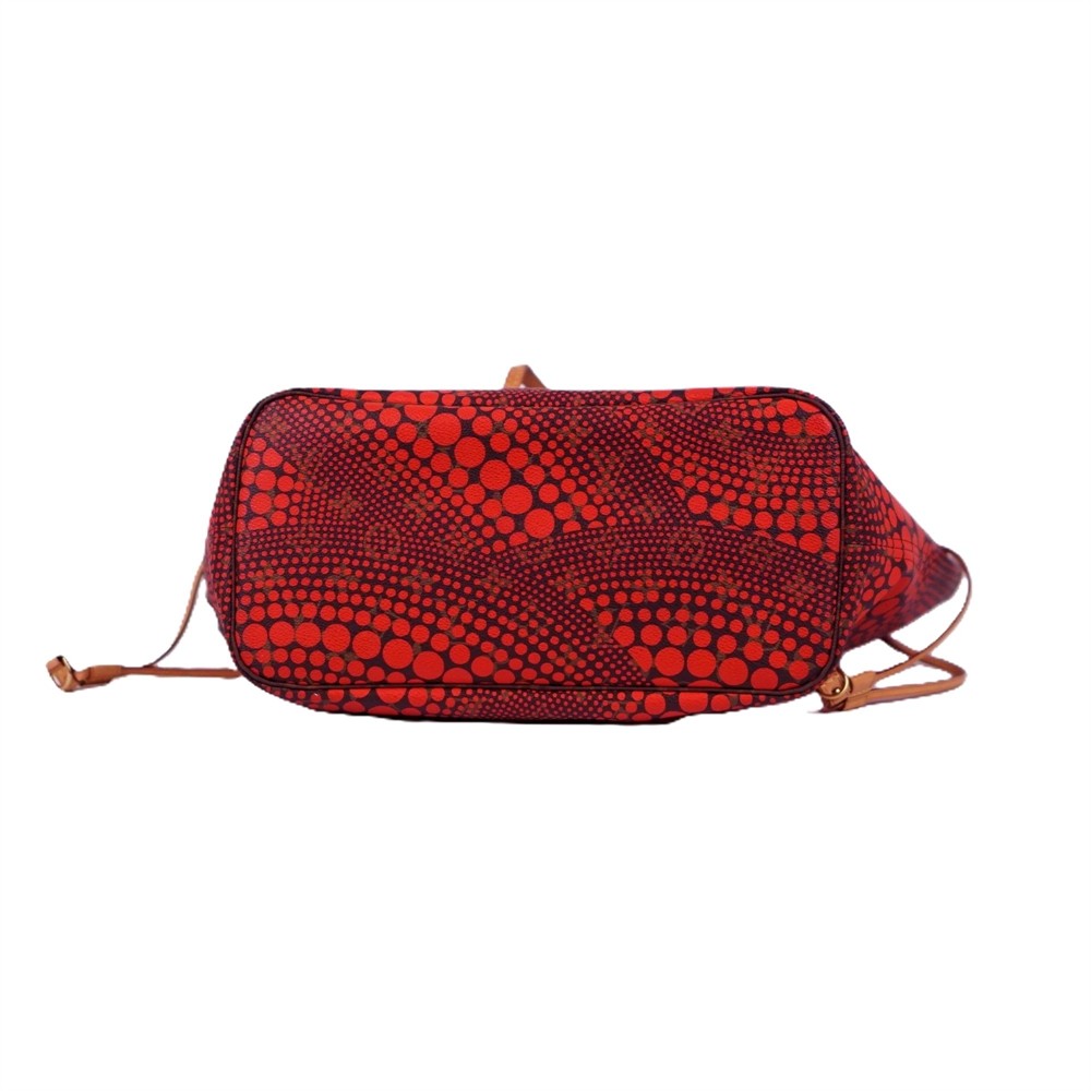 SHOPPER - LOUIS VUITTON YAYOI KUSAMA NEVERFULL MM MONOGRAM CANVAS