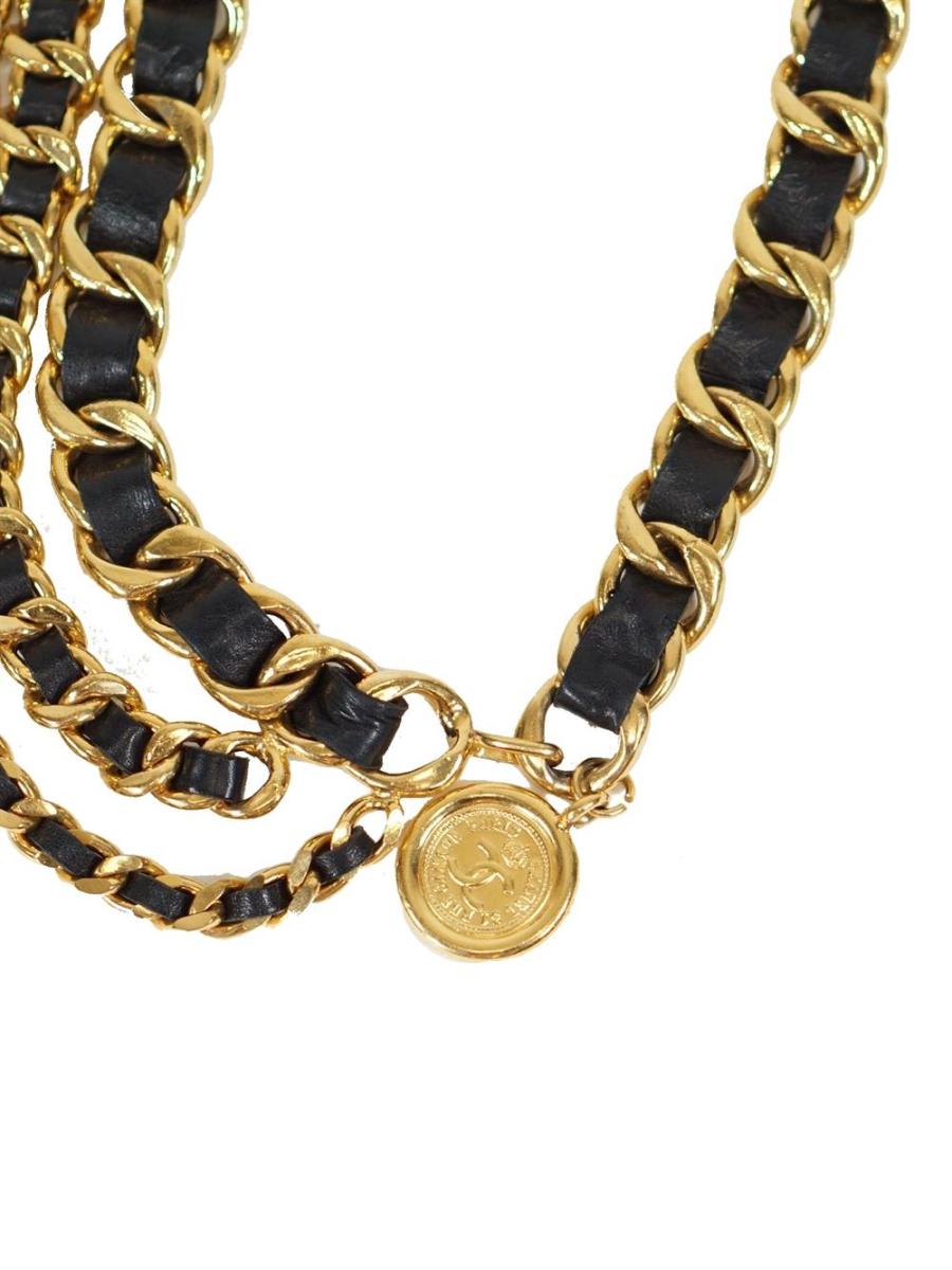 GÜRTEL - CHANEL VINTAGE 1994 3-REICHER GOLD