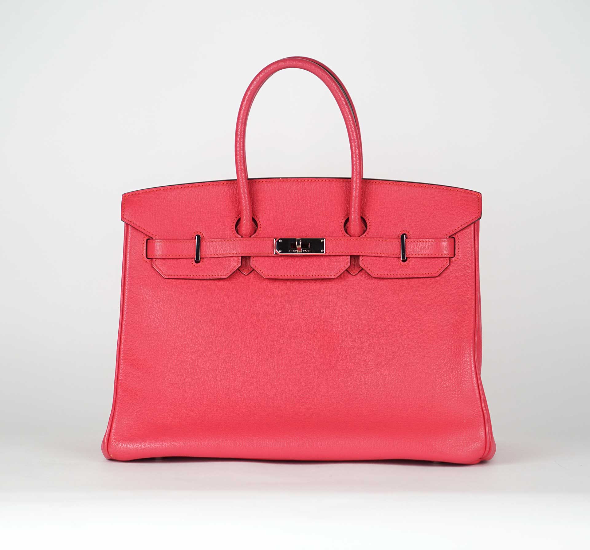 HENKELTASCHE - BIRKIN 35 ROSE SHOCKING