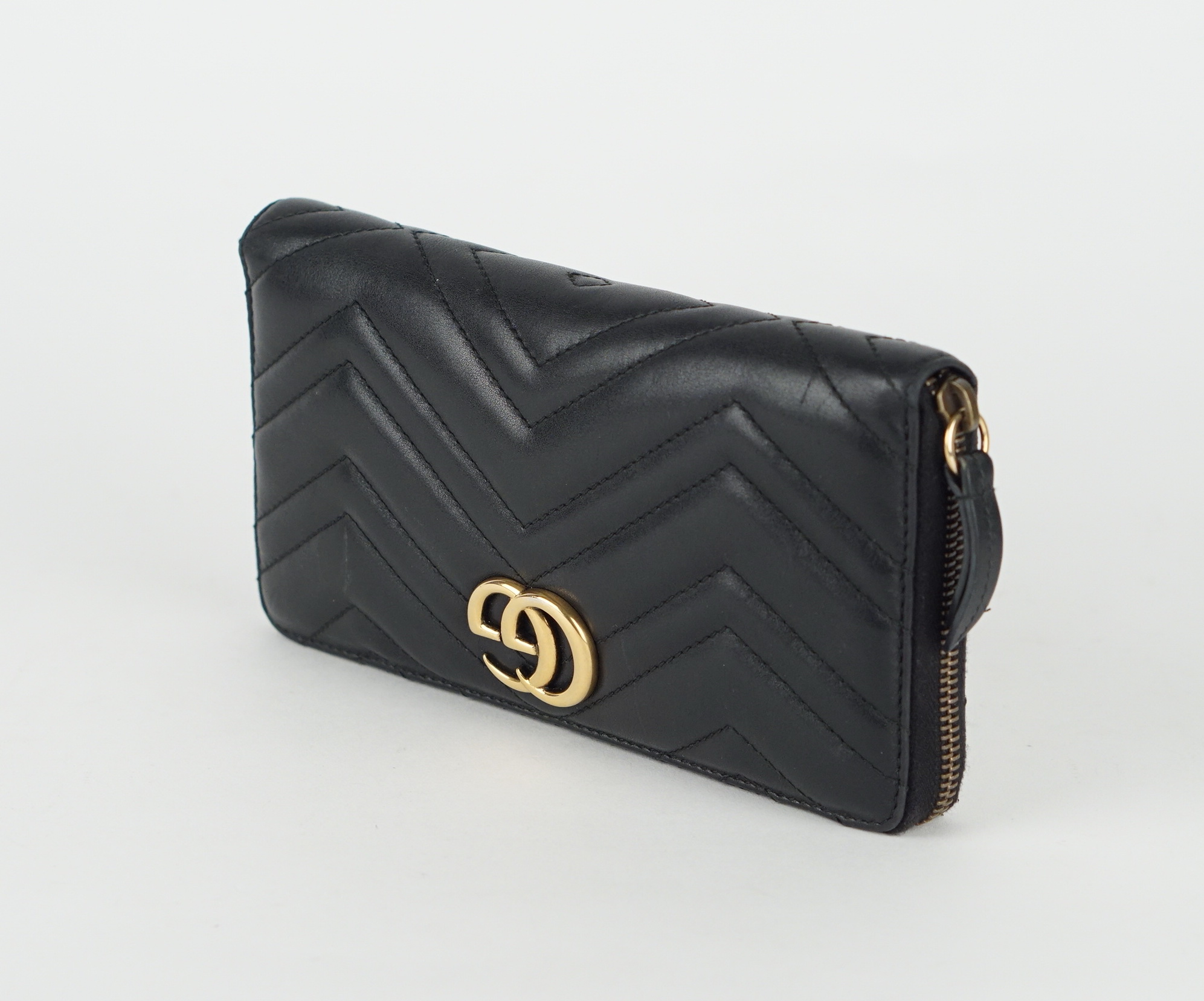 GG Marmont Zip Around Wallet Portemonnaie