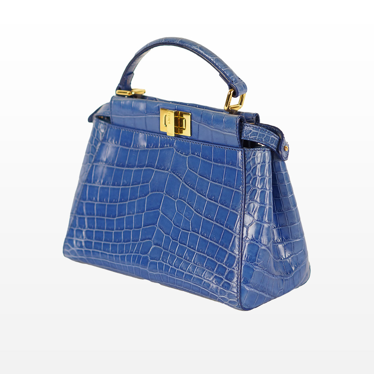 HENKELTASCHE -  MINI PEEKABOO BLAU 