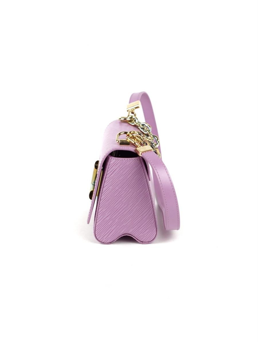 UMHÄNGETASCHE - LOUIS VUITTON TWIST PM LILA