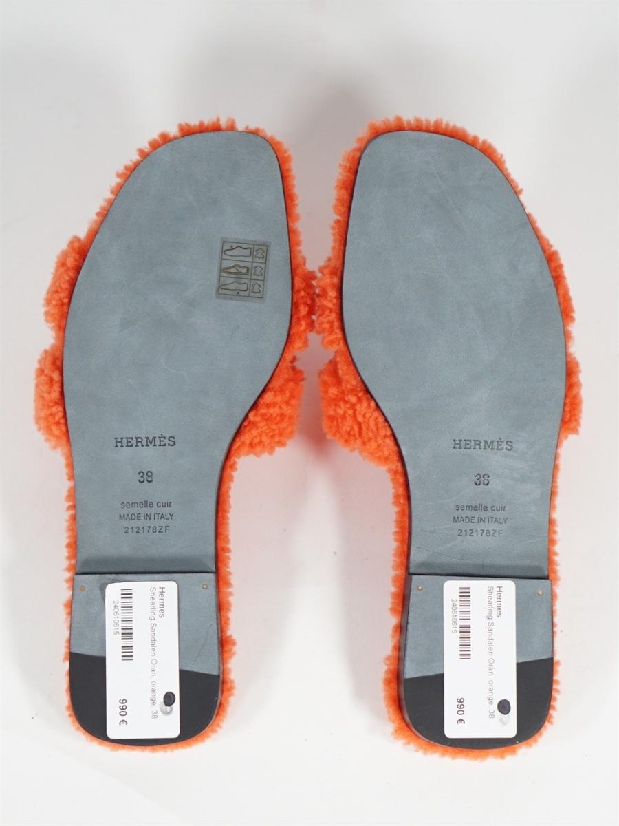SANDALEN - HERMES ORAN ORANGE