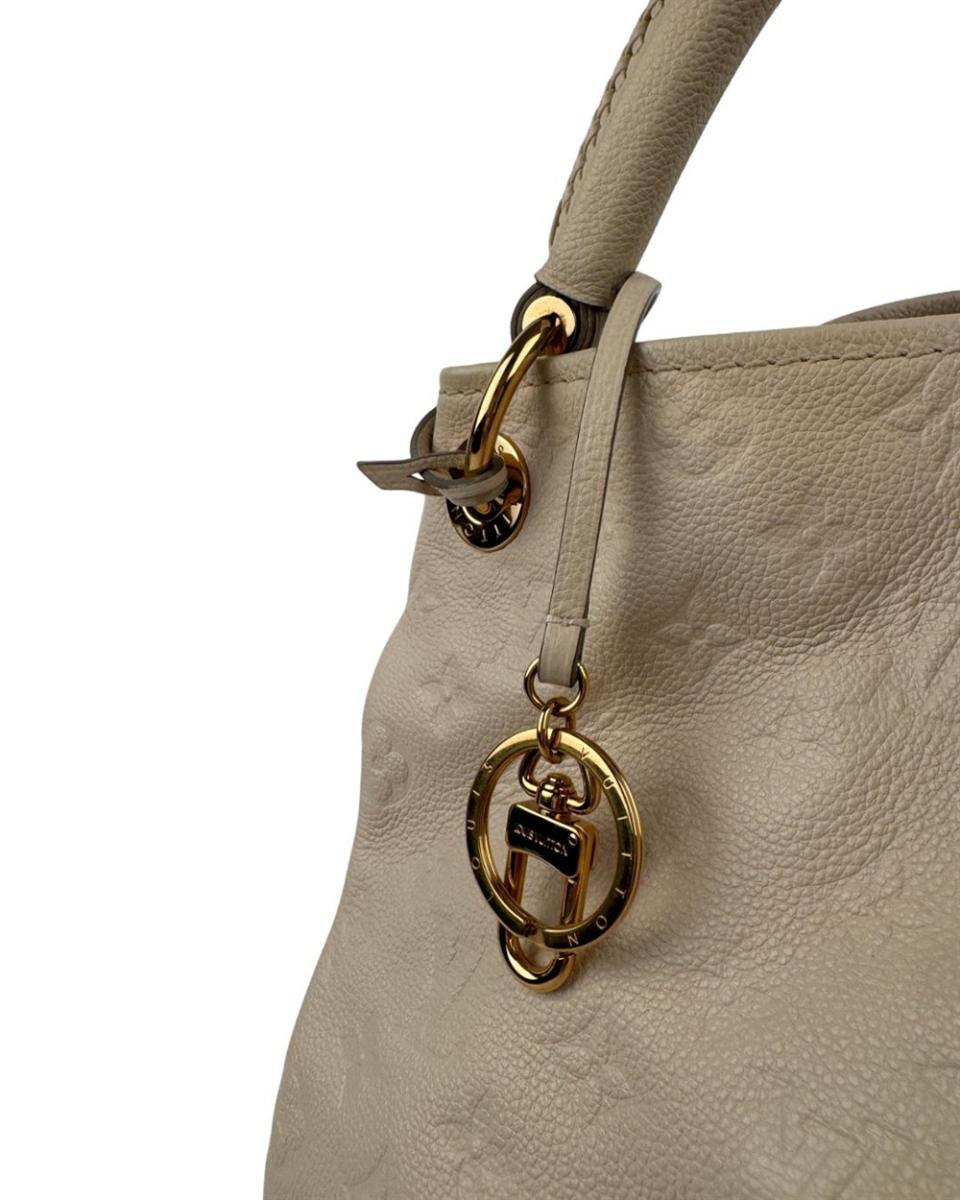 HANDBAGS - LOUIS VUITTON ARTSY MM MONOGRAM EMPREINTE BEIGE