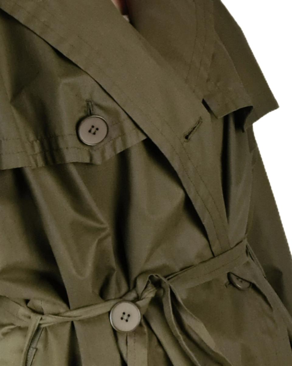 MÄNTEL - SAINT LAURENT TRENCH MANTEL GRÜN