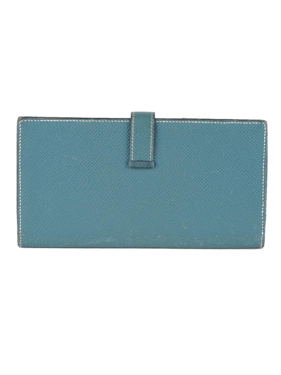 PORTEMONNAIE - HERMÈS BÉARN BLAU