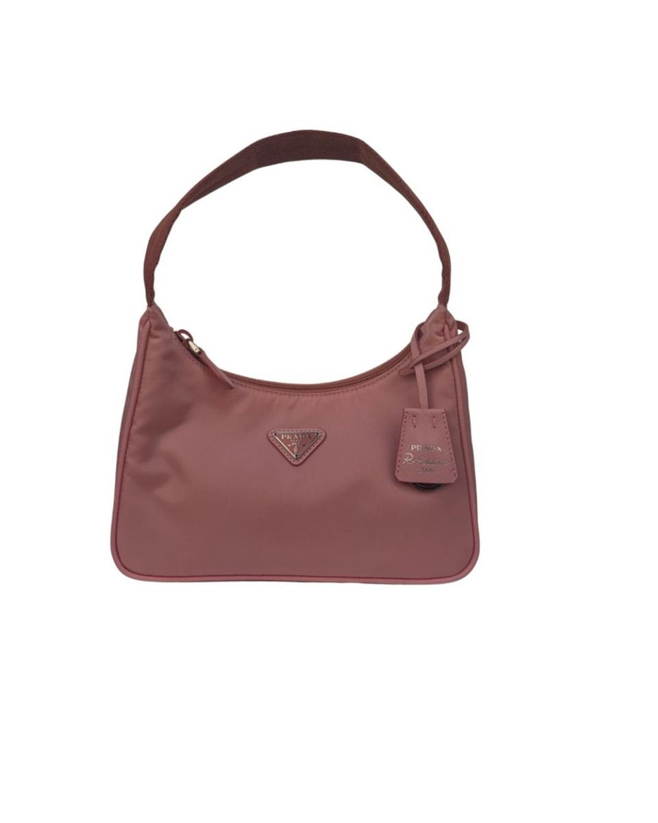 UMHÄNGE- & SCHULTERTASCHEN - PRADA RE-EDITION 2000 MINI HOBO ROSA