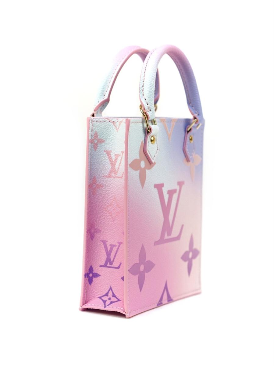UMHÄNGETASCHE - LOUIS VUITTON PETIT SAC PLAT SPRING IN THE CITY