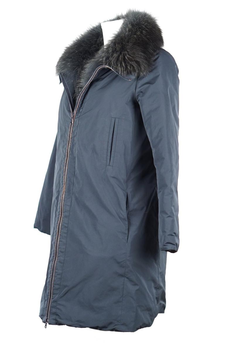 MANTEL - BRUNELLO CUCINELLI MIT FUCHSPELZKRAGEN