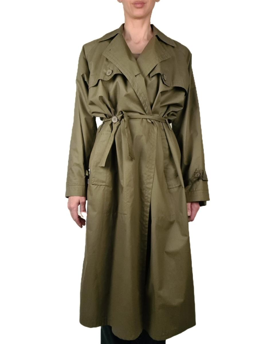 MÄNTEL - SAINT LAURENT TRENCH MANTEL GRÜN