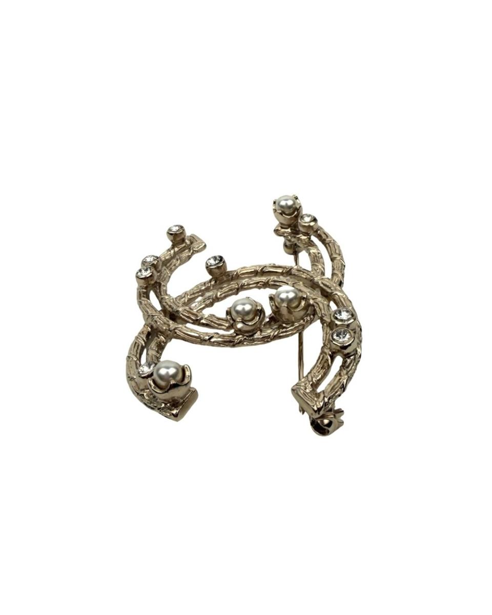 BROSCHEN - CHANEL TWISTED CABLE PERLENBROSCHE