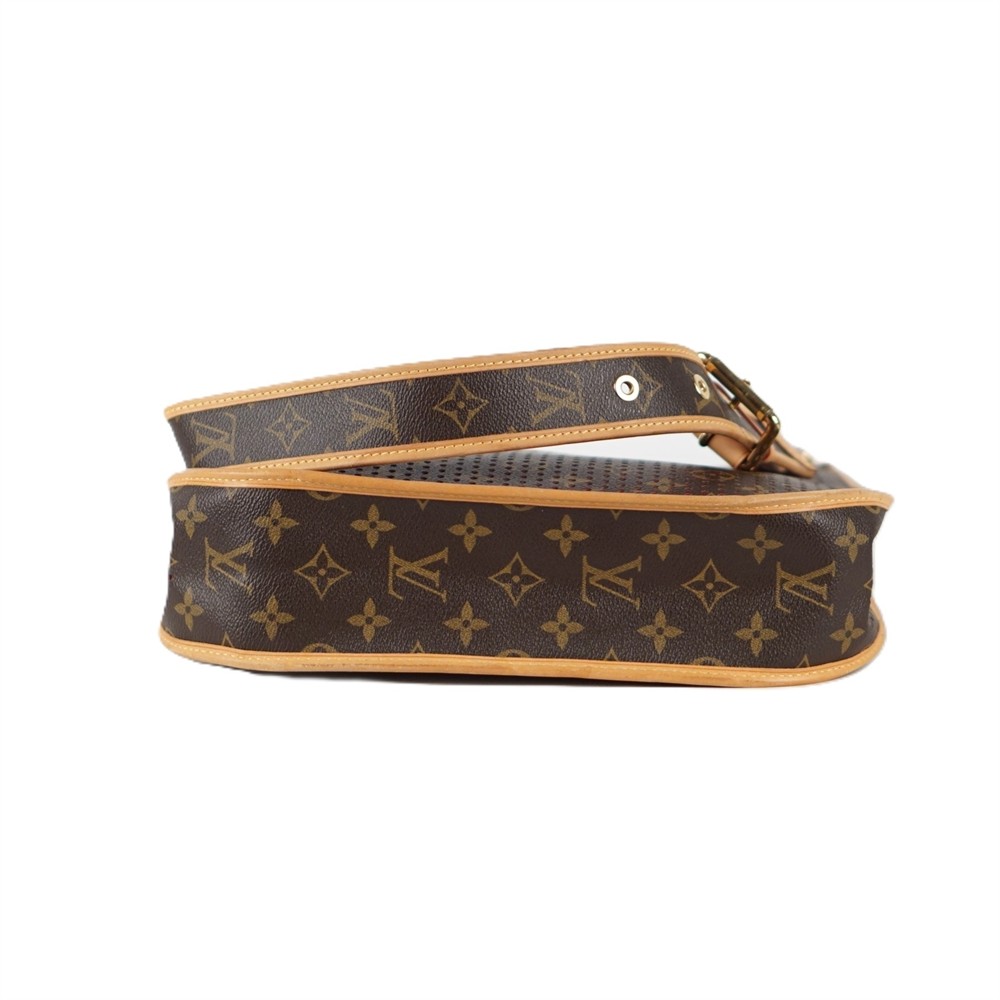 SCHULTERTASCHE - LOUIS VUITTON MONOGRAM MUSETTE PERFORIERT BRAUN