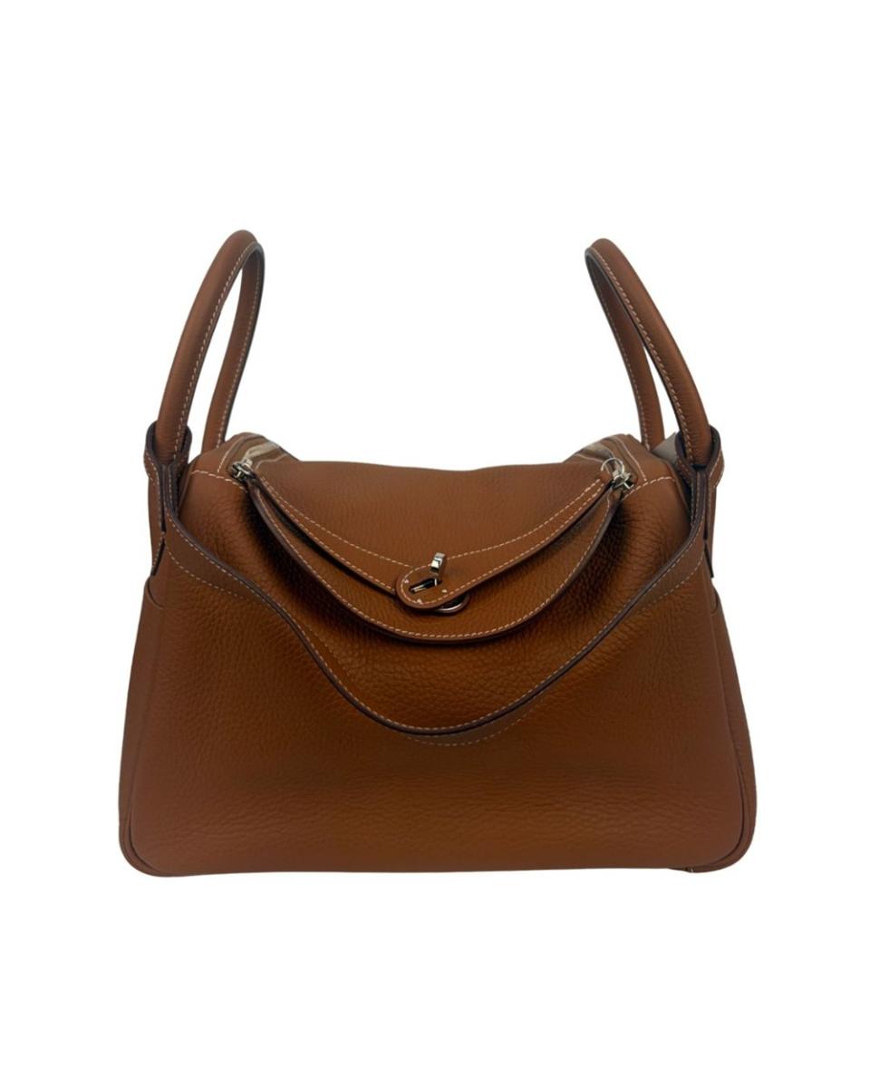 HENKELTASCHEN - HERMES LINDY 30 GOLD